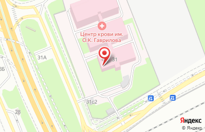 Департамента Здравоохранения г. Москвы Станция Переливания Крови на карте