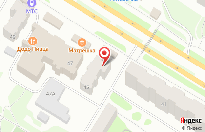 Салон красоты Tocco на проспекте Ленина на карте