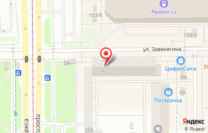 Ломбард Золотой Ларец в Орджоникидзевском районе на карте