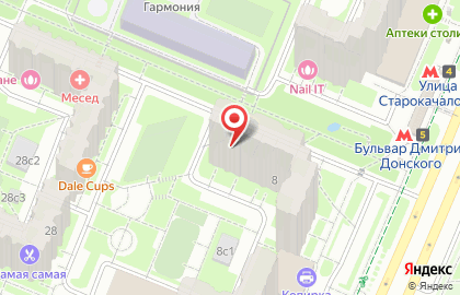 Мини-маркет Фасоль на бульваре Дмитрия Донского на карте