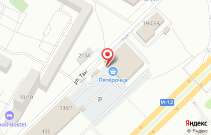 Дискаунтер Пятёрочка в Набережных Челнах на карте