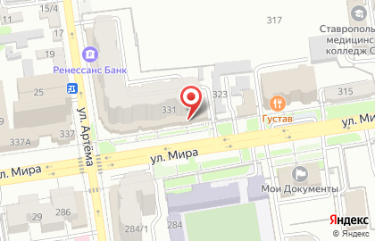 Магазин Панда на улице Мира на карте