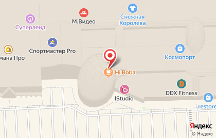 Кафе СУШИпорт в Советском районе на карте