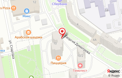 Акуна Матата на улице Генерала Попова на карте