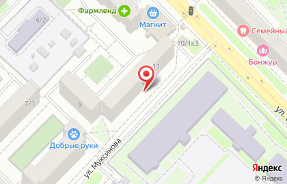 Ял в Кировском районе на карте