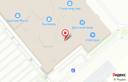 Зоомагазин Какаду в Калининграде на карте