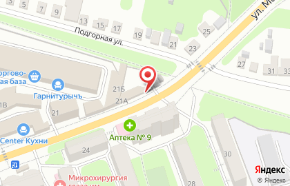 Магазин Садовый в Калуге на карте