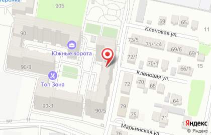 Продуктовый магазин в Ставрополе на карте