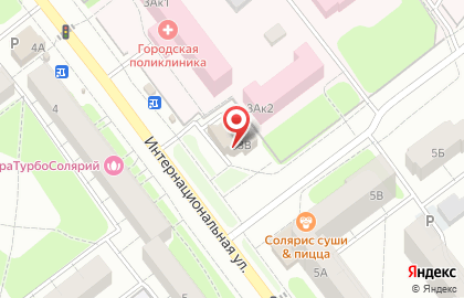 Магазин мужской одежды Кавалер на Интернациональной улице на карте