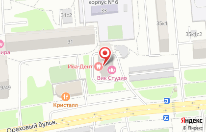 Салон Vik-Studio (L’Oreal Expert) на Ореховом бульваре на карте