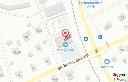 Магазин Уют-Декор на карте