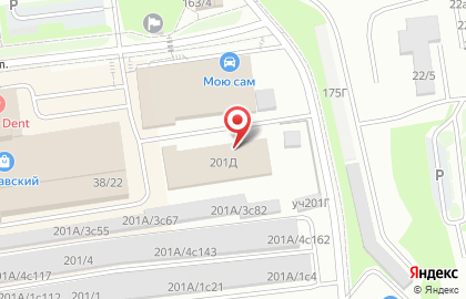 Автомойка Акватория в Свердловском районе на карте