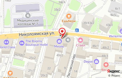 Офис МИЭЛЬ "На Николоямской" на карте