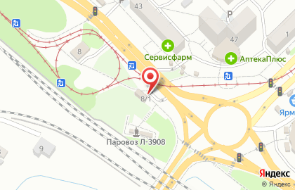 Магазин по продаже цветов Цветы у паровоза на карте