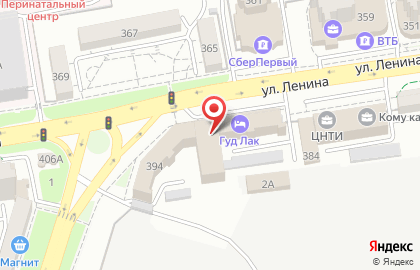 Магазин Цветочная сказка на улице Ленина на карте