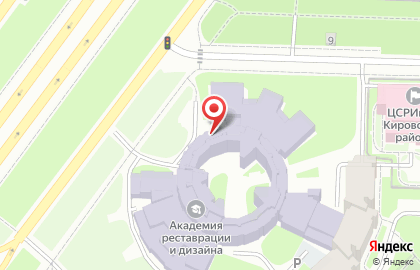 СПб ГБПОУ "Реставрационный колледж "Кировский" на карте