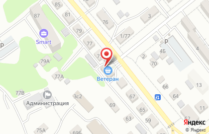 Бар во Владивостоке на карте