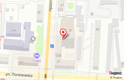 Рекламно-производственная компания РеклаМир на проспекте Ленина на карте