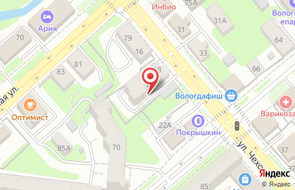 Юридическое агентство Центр правового содействия на улице Чехова на карте