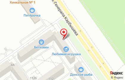 Магазин Вкусняшка в Волгограде на карте