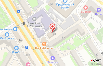 Семь Я на улице Тельмана на карте