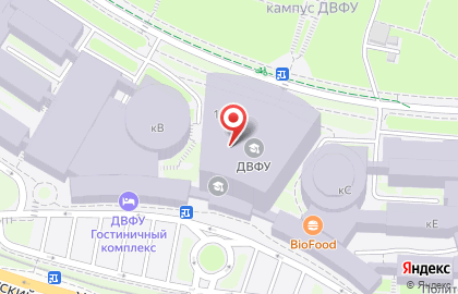 Коворкинг-центр Точка кипения во Владивостоке на карте