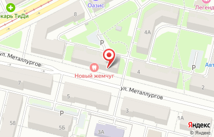 Стоматология Эстет на улице Металлургов на карте
