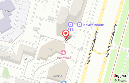 Страховой дом ВСК на проспекте Хасана Туфана на карте