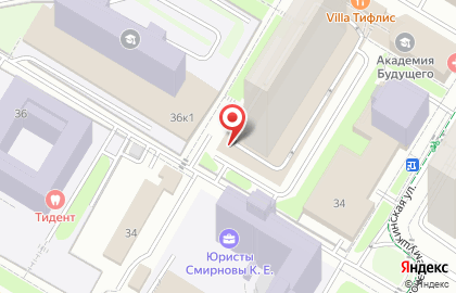 Шиномонтажная мастерская на Новочерёмушкинской улице на карте