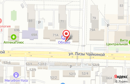 Магазин Мясоежка в Комсомольском районе на карте
