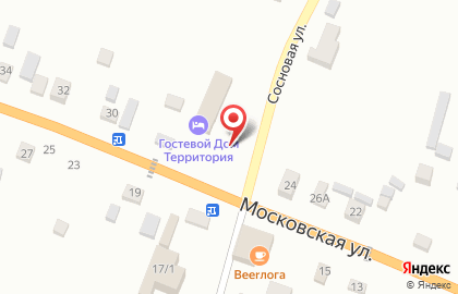 Beerлога на Московской улице на карте