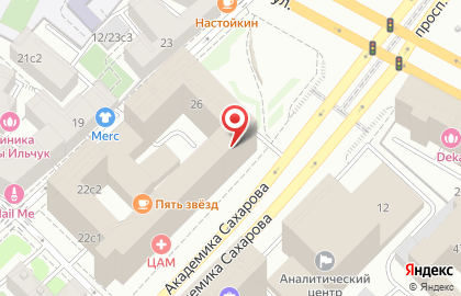 ОАО Банкомат, Национальный банк ТРАСТ в Уланском переулке на карте