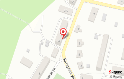 Магазин алкогольной продукции Дионис на Янтарной улице на карте