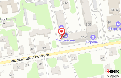 Группа компаний Спецмонтаж на улице М.Горького на карте