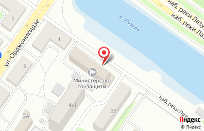 Министерство социальной защиты населения Тверской области на карте