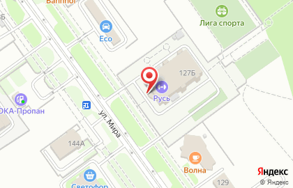 Спортивный клуб фкс Волжанин на улице Нечаевой на карте