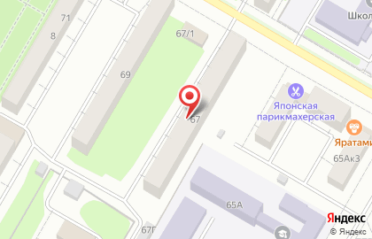 Продуктовый магазин в Уфе на карте