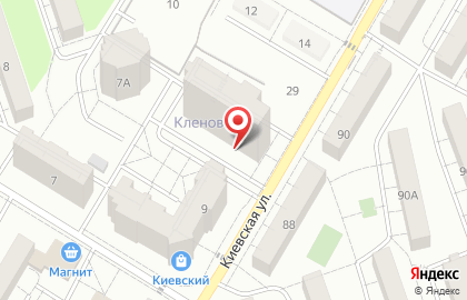Магазин мебели Пензенская мебель в Новокуйбышевске на карте
