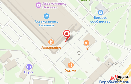 Европейский Гимнастический Центр Лужники на карте