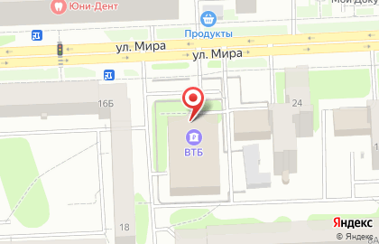 Банк ВТБ в Нижневартовске на карте