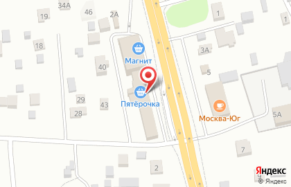 Продуктовый магазин в Москве на карте