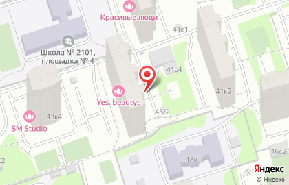 Бэби-клуб на Кастанаевской улице на карте