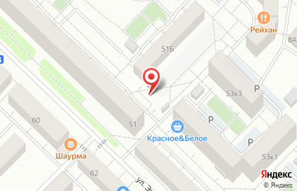 Магазин по продаже фруктов и овощей на Севастопольской, 21/1 на карте
