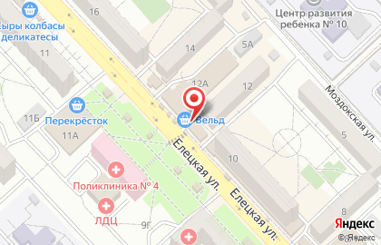 Магазин хлебобулочных изделий Колос в Ворошиловском районе на карте