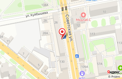 Фирма Интерьер Салон на Советской улице на карте
