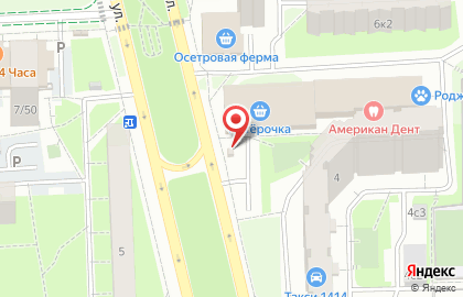 Первая полоса на Хабаровской улице на карте