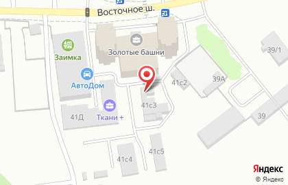 Торгово-монтажная компания Фриз в Железнодорожном районе на карте