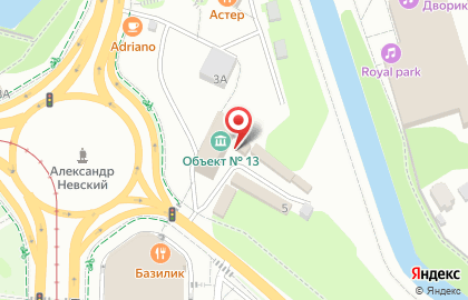 Торгово-строительная компания в Ленинградском районе на карте