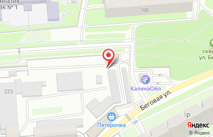 Автостоянка в Воронеже на карте