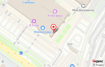 Магазин одежды Модный на карте